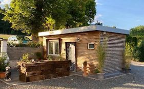 Die Pilgerbox, Tiny House trifft Urlaub, optional mit Sauna und Whirlpool